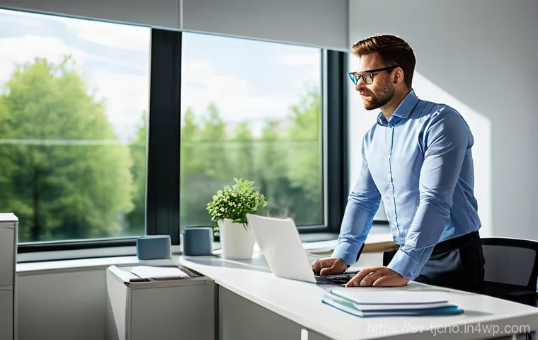 테크노스트레스 관리의 성공 공식 - **Prompt:** A vibrant, joyful family scene set around a dinner table. A mother and father (both 30s-...